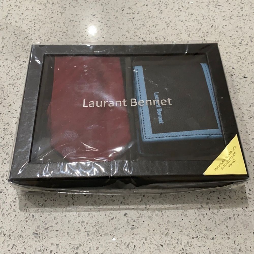 Laurant $ Bennet tie and wallet box